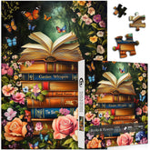 Bücher & Blumen Puzzle 1000 Stücke